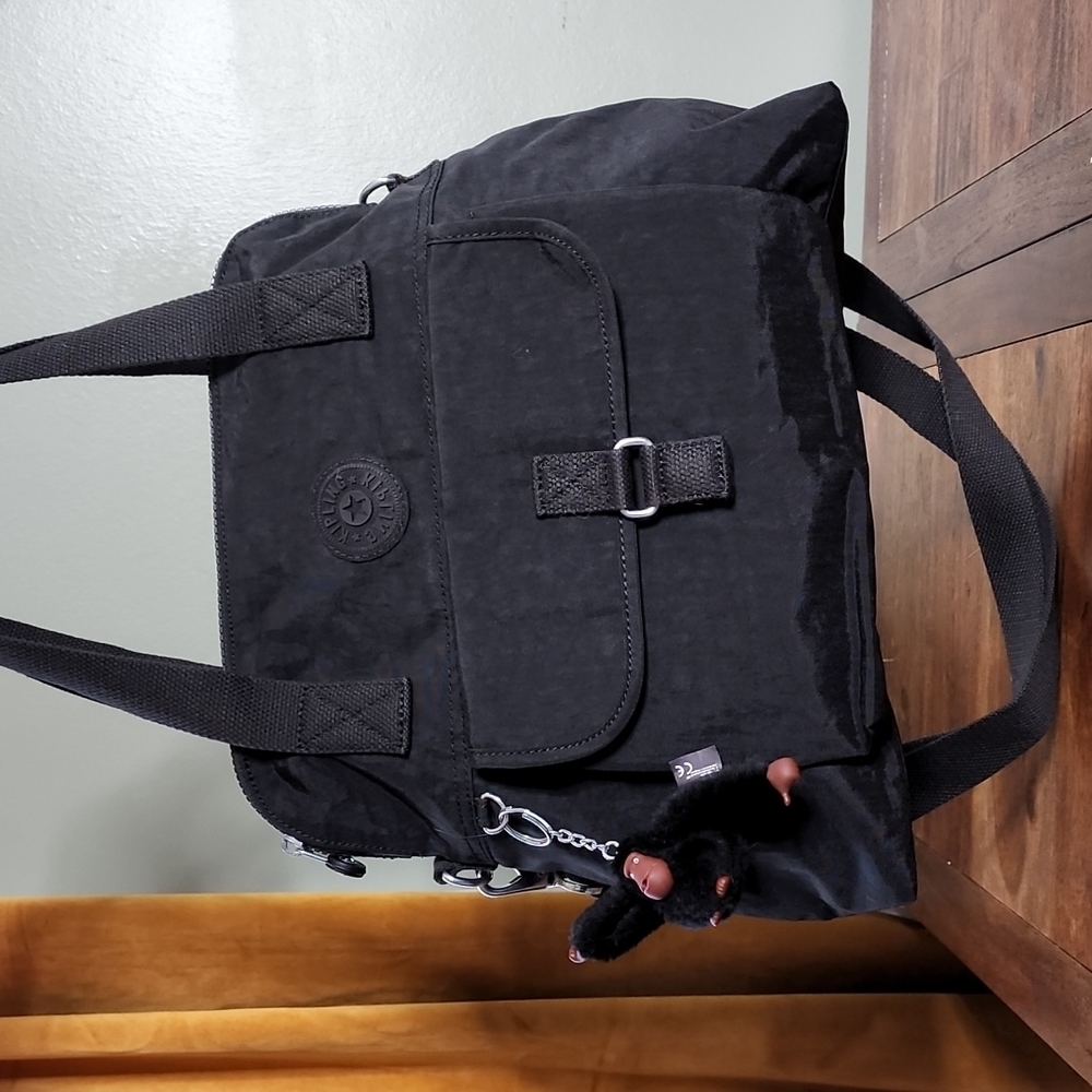 Kipling Pahneiro Black Shoulder Bag